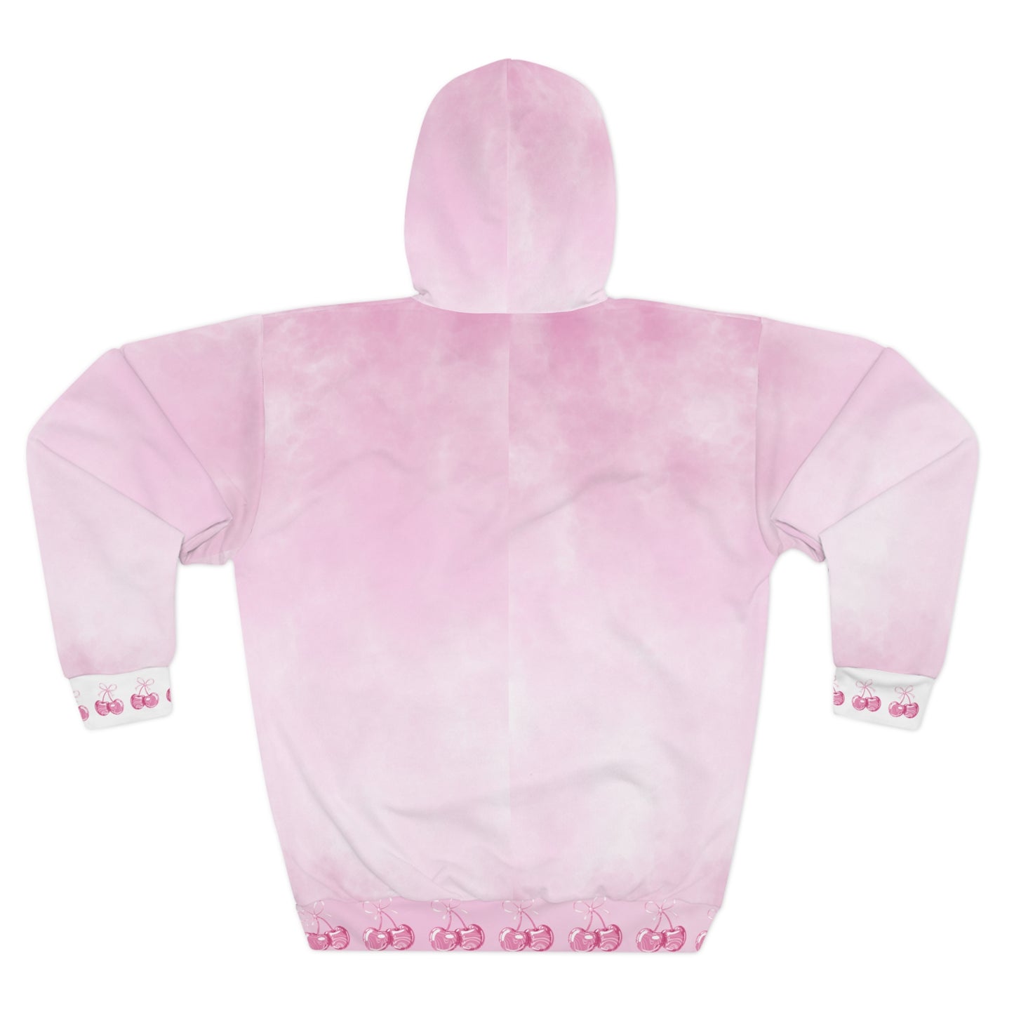 Pastel Pink Cherry Graphic Hoodie — Pink Cherry Graphic Pullover©