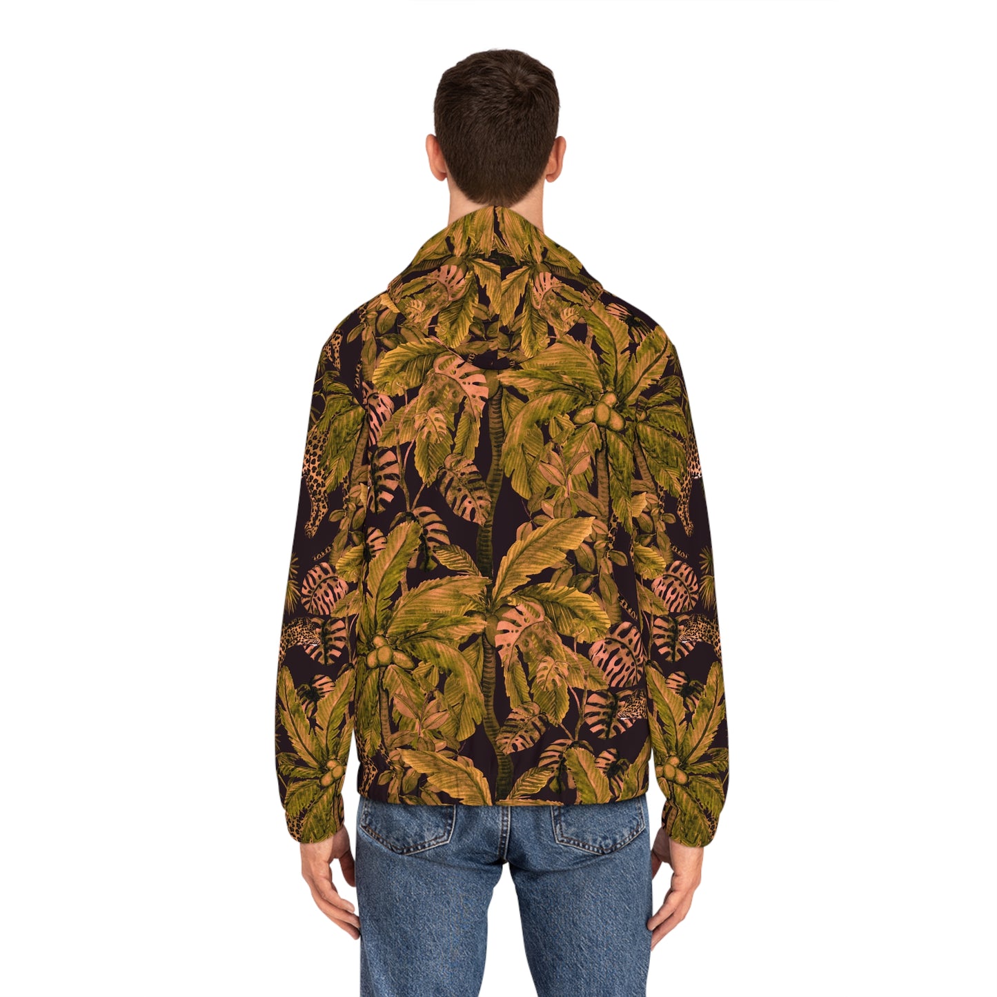 Tropical Leopard Jungle Zip Hoodie©