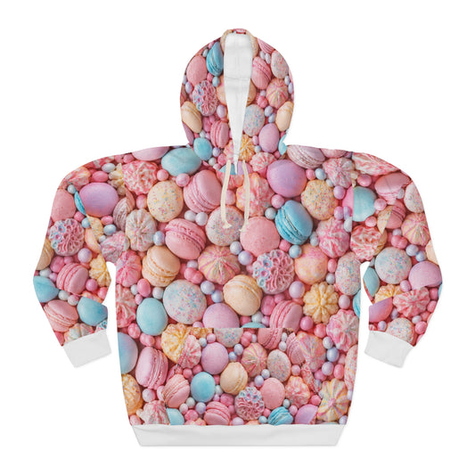 Candy Macaron All-Over Print Hoodie©