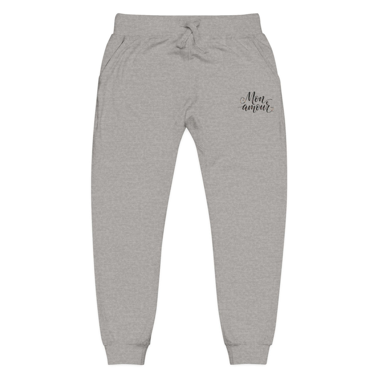 Embroidered Fleece Sweatpants — Cozy Unisex Joggers©