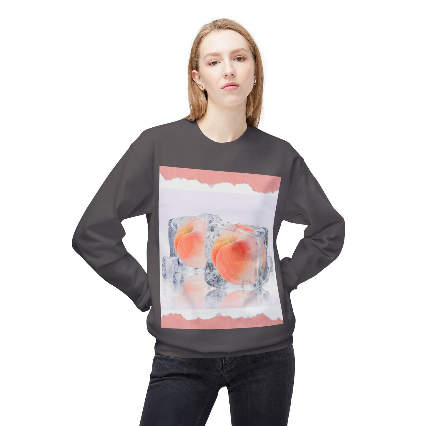 Unisex Midweight Peach ice Sweatshirt©
