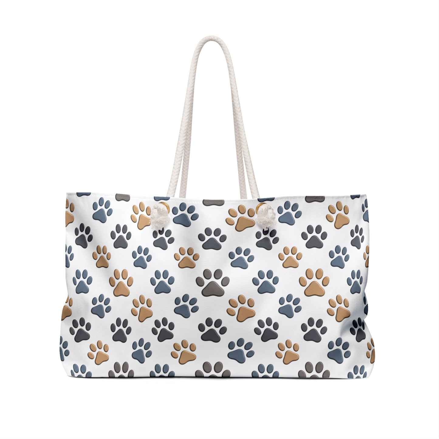 Paw Print Weekender Bag — Dog Lover Travel Tote©