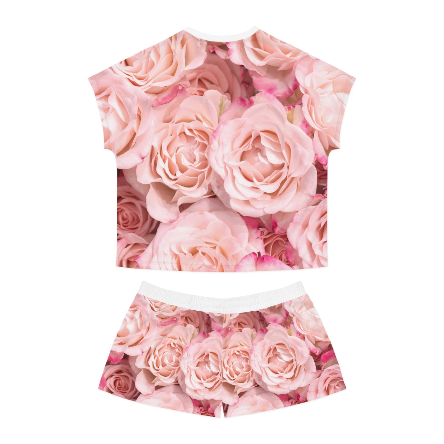 Rose Garden Pajama Set — Women's Floral Short Sleepwear©