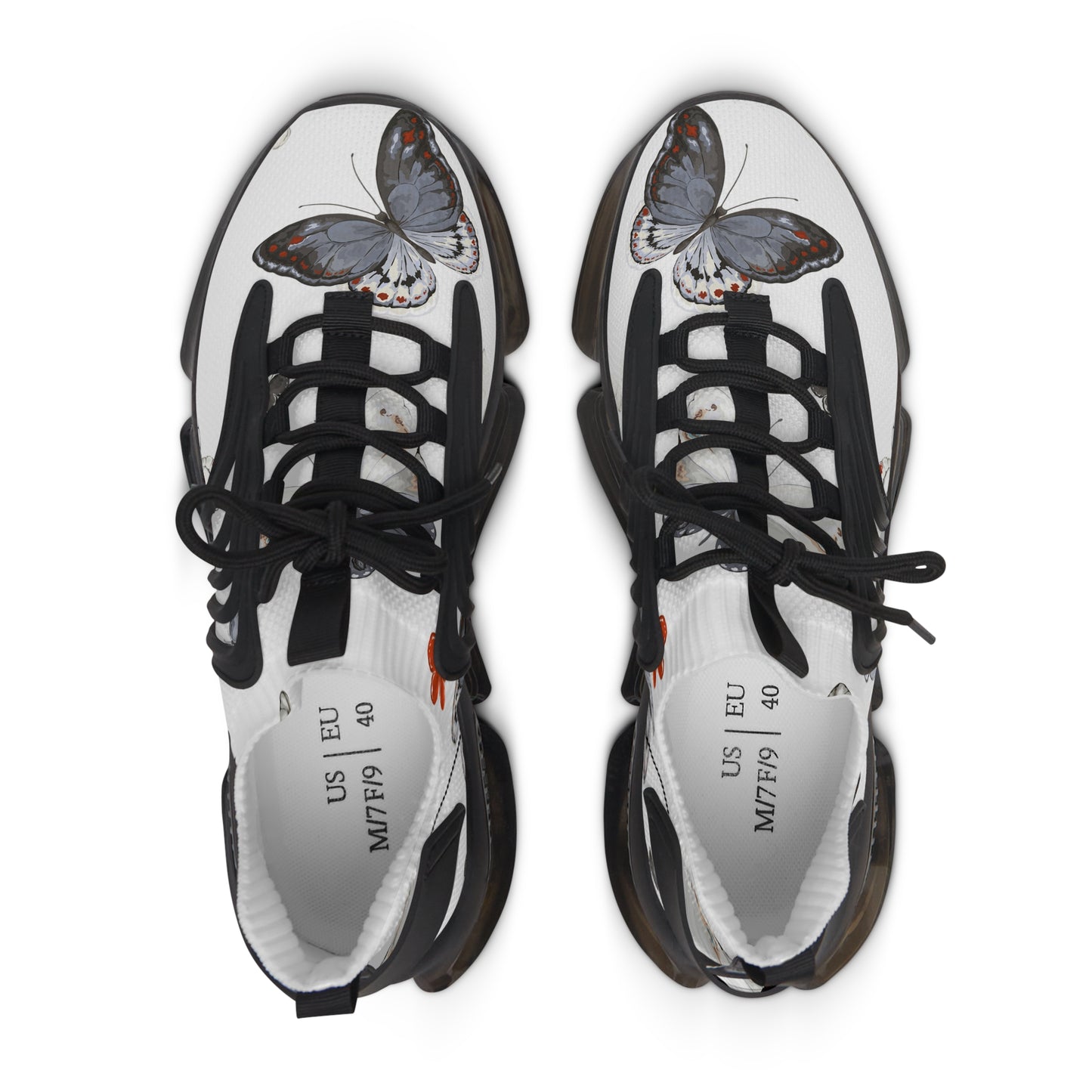Butterfly Mesh Sneakers — Women's Lightweight Breathable Athletic Shoes
