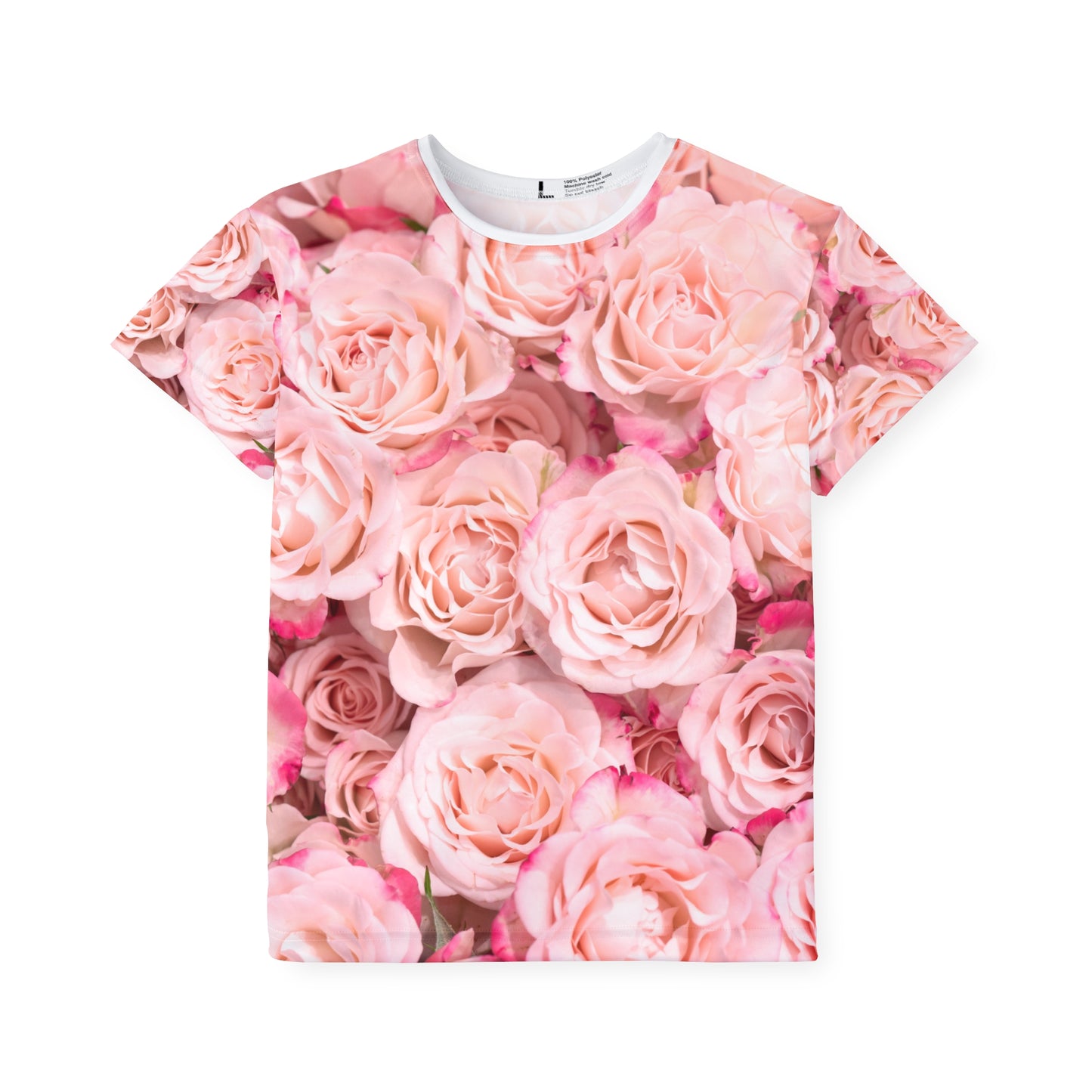 Kids Jersey — All-Over Pink Rose Floral Print©