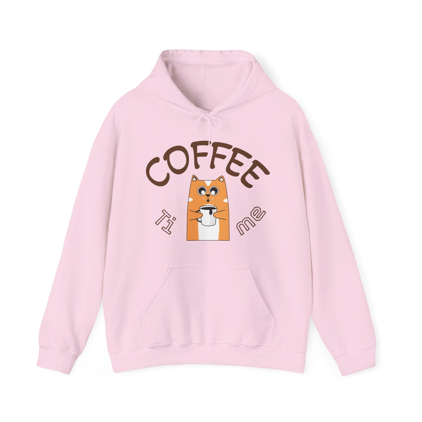Cat Coffee Time Hoodie Sweatshirt