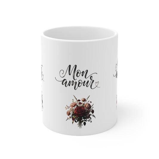 Mon Amour Floral Coffee Cup©