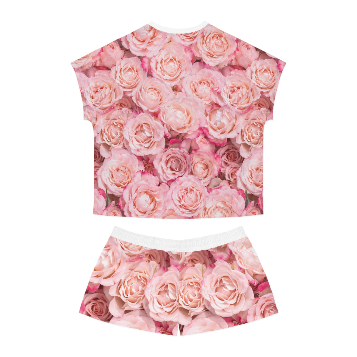 Rose Garden Pajama Set — Women's Floral Short Sleepwear©