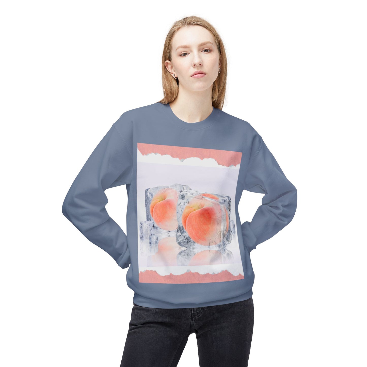 Unisex Midweight Peach ice Sweatshirt©