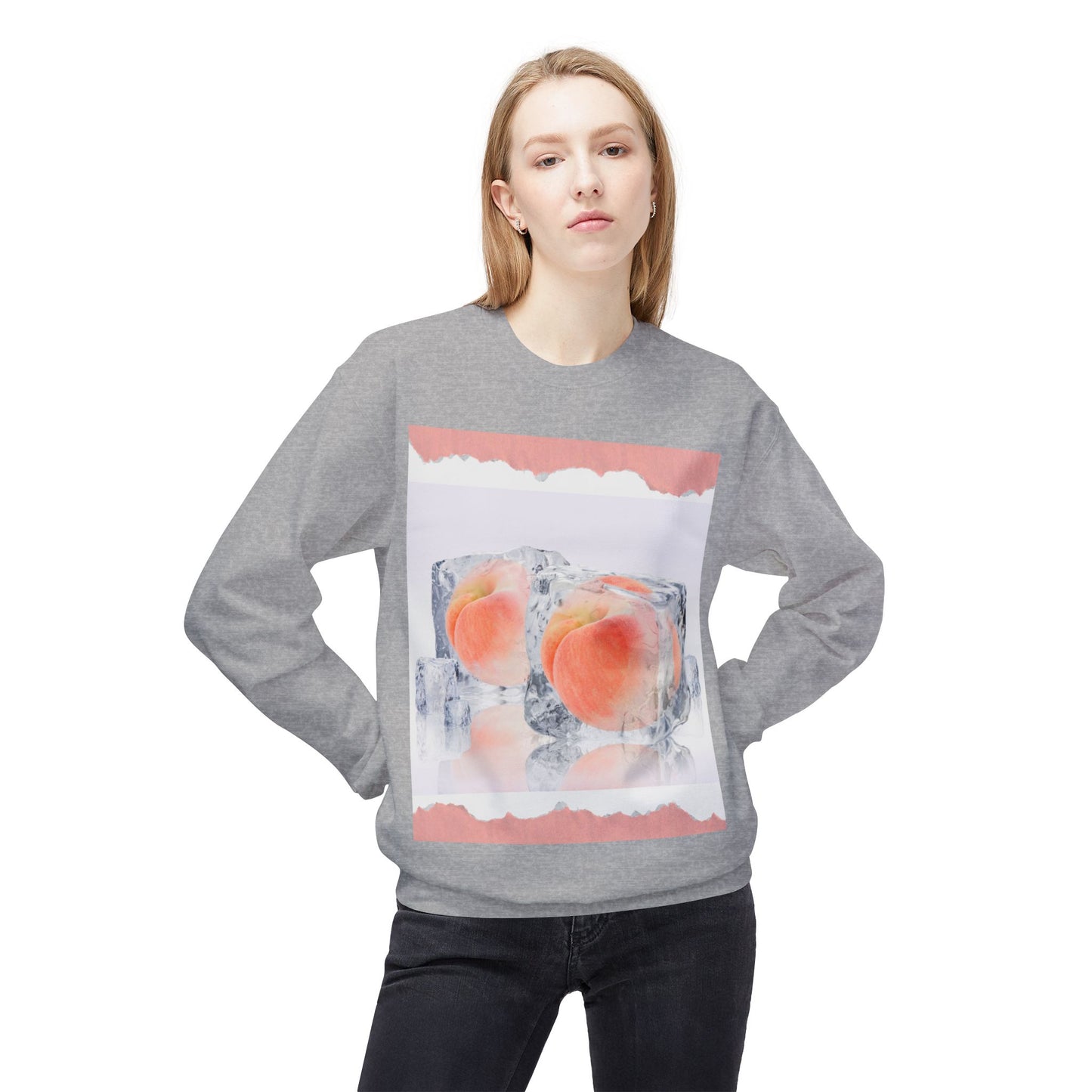 Unisex Midweight Peach ice Sweatshirt©