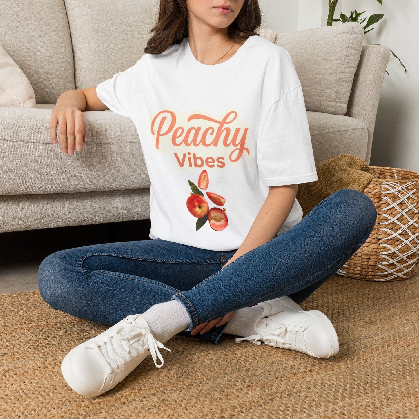 Peachy Vibes T-Shirt©