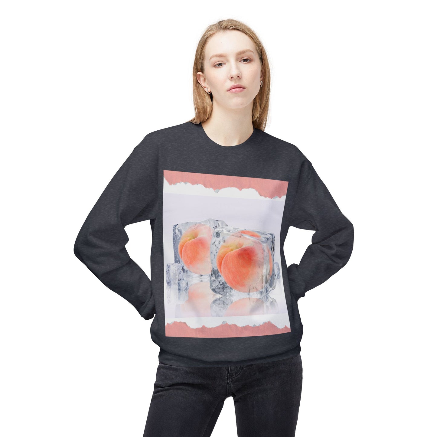 Unisex Midweight Peach ice Sweatshirt©