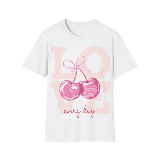 Love Every Day Cherry T-Shirt©
