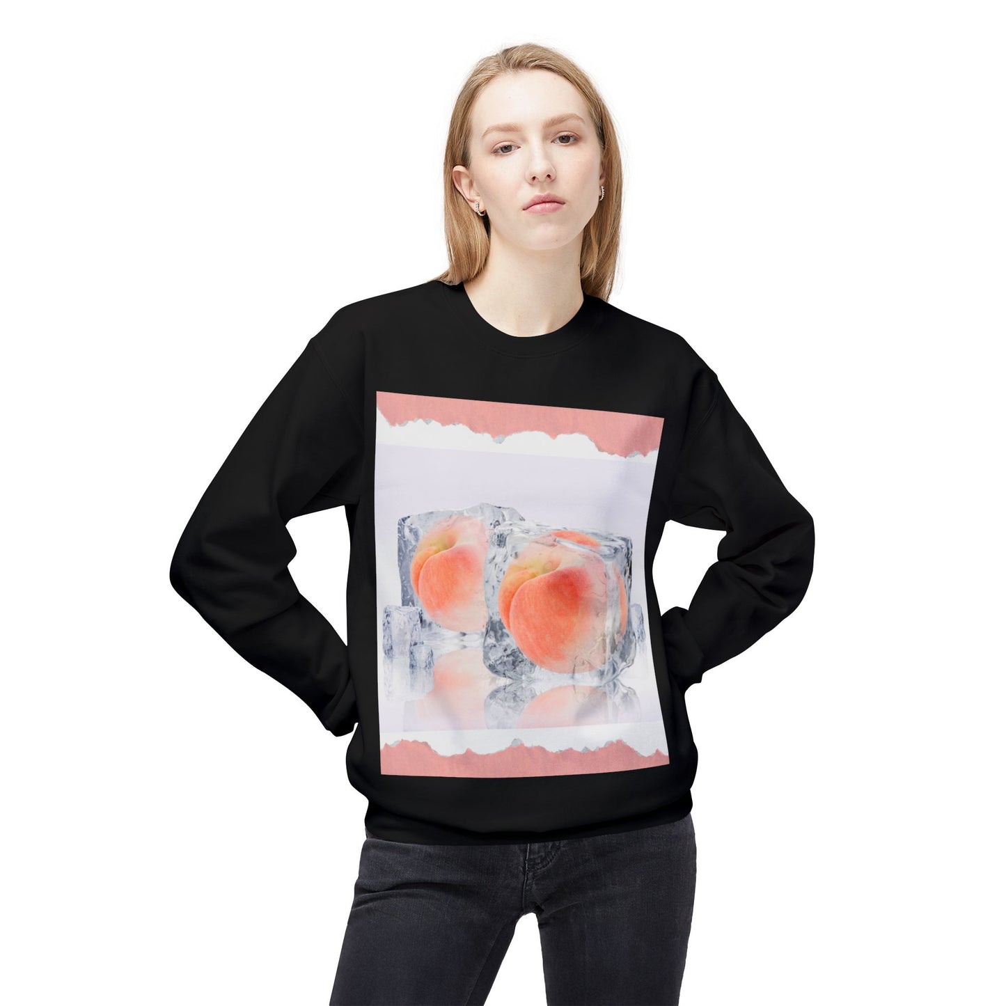 Unisex Midweight Peach ice Sweatshirt©
