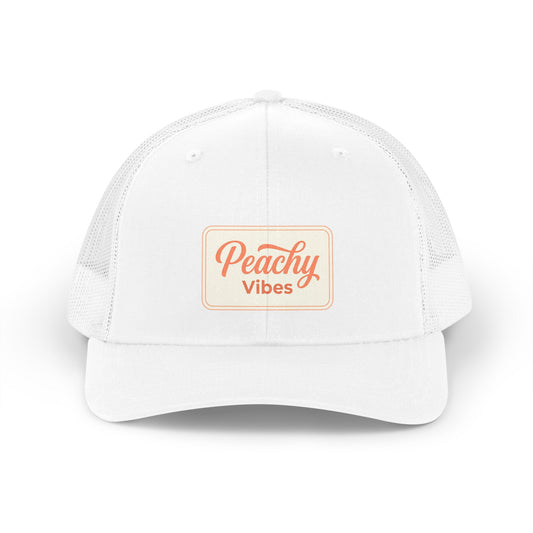 Peachy Vibes Trucker Hat©