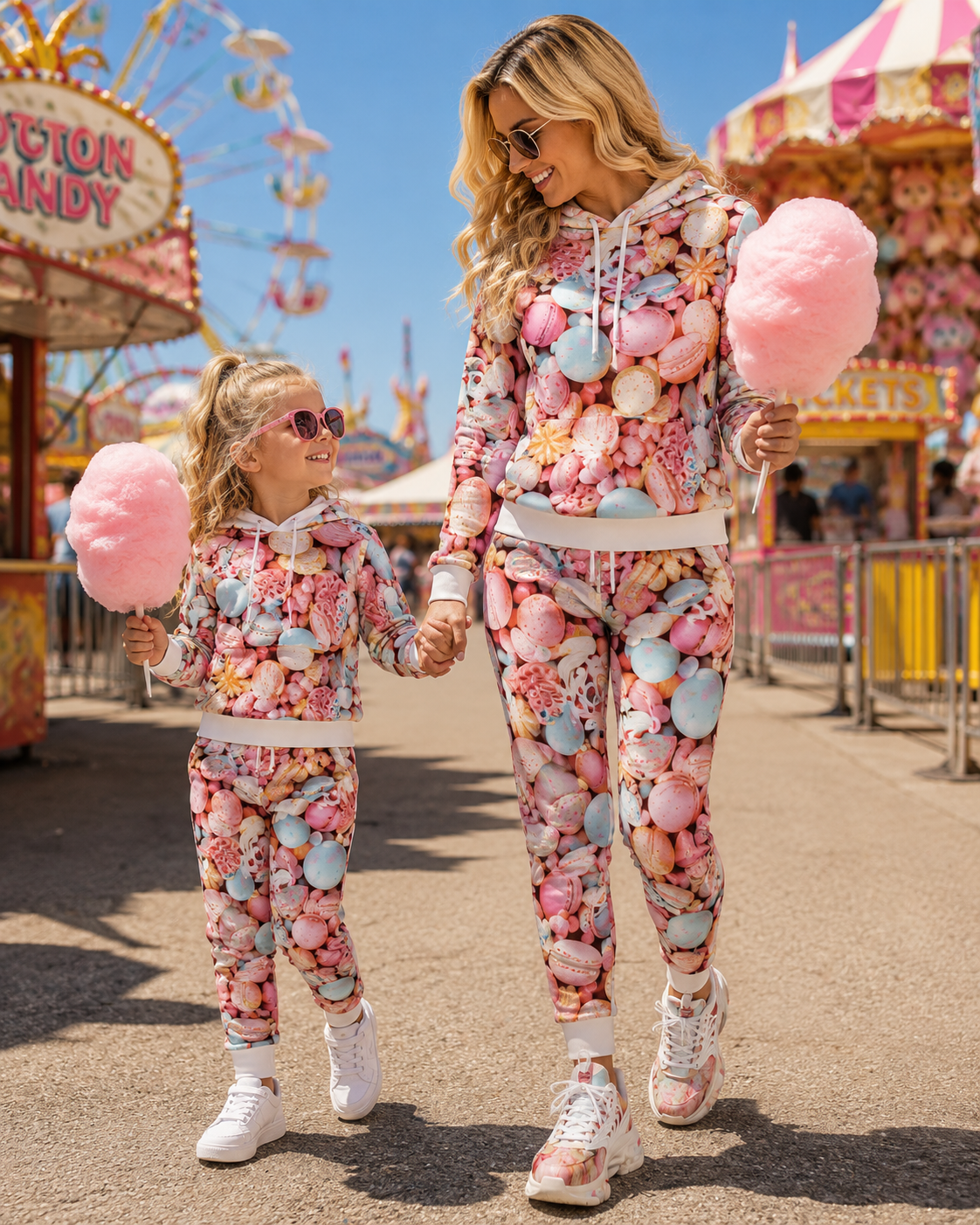 Candy Macaron All-Over Print Hoodie©