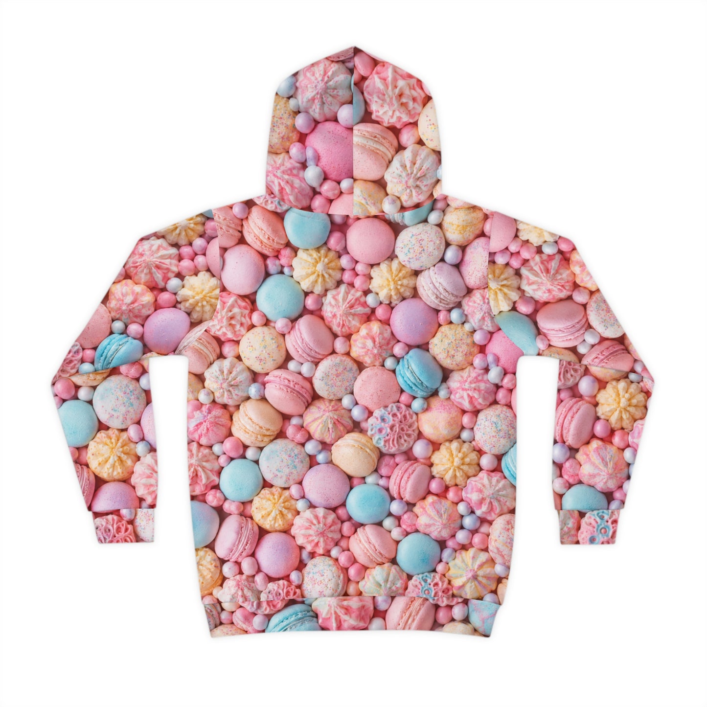 Candy Pastel Kids Hoodie — All-Over Print Sweet Sweets Pattern©