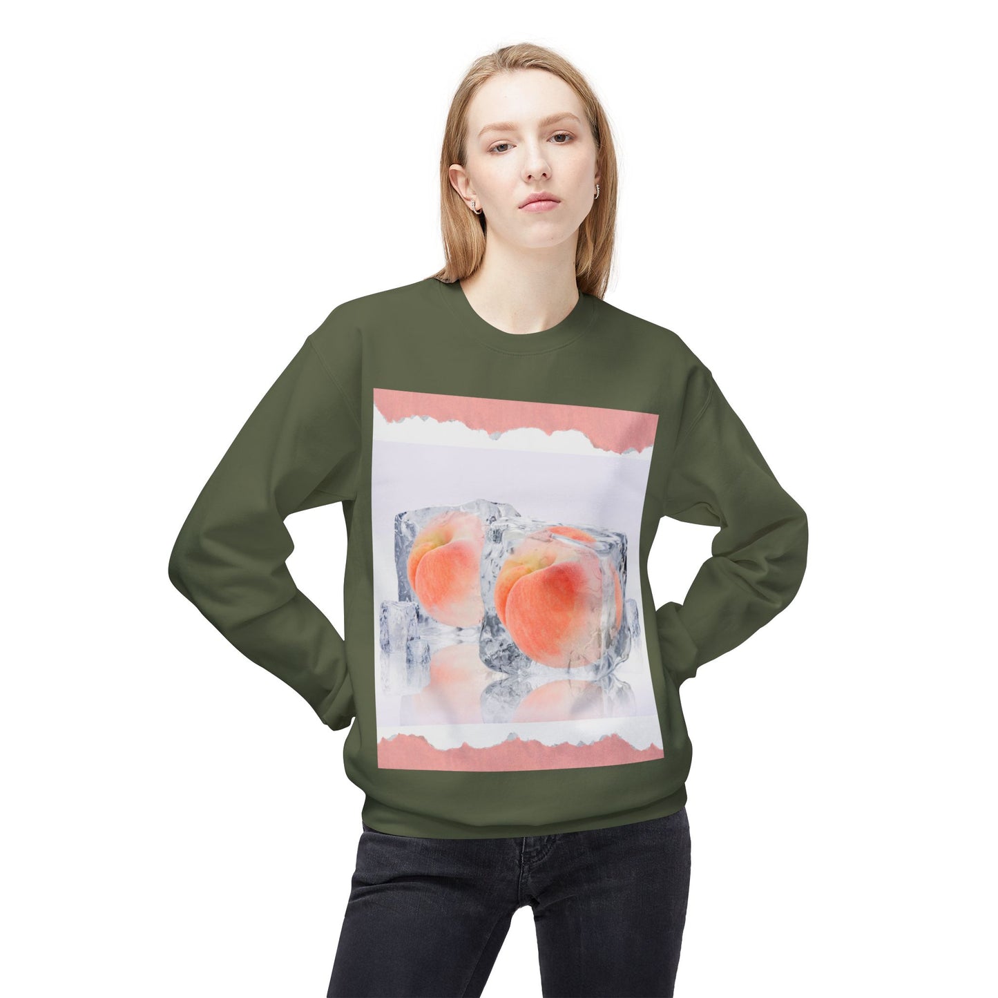 Unisex Midweight Peach ice Sweatshirt©
