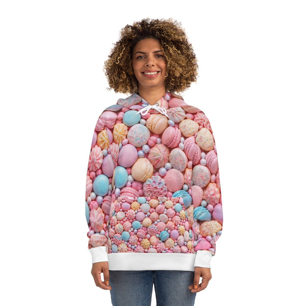 Candy Macaron All-Over Print Hoodie©