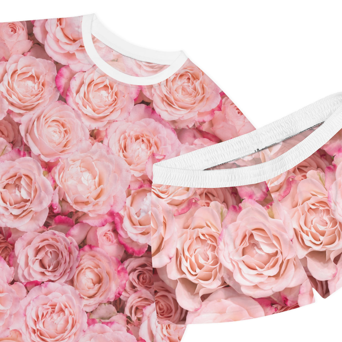 Rose Garden Pajama Set — Women's Floral Short Sleepwear©