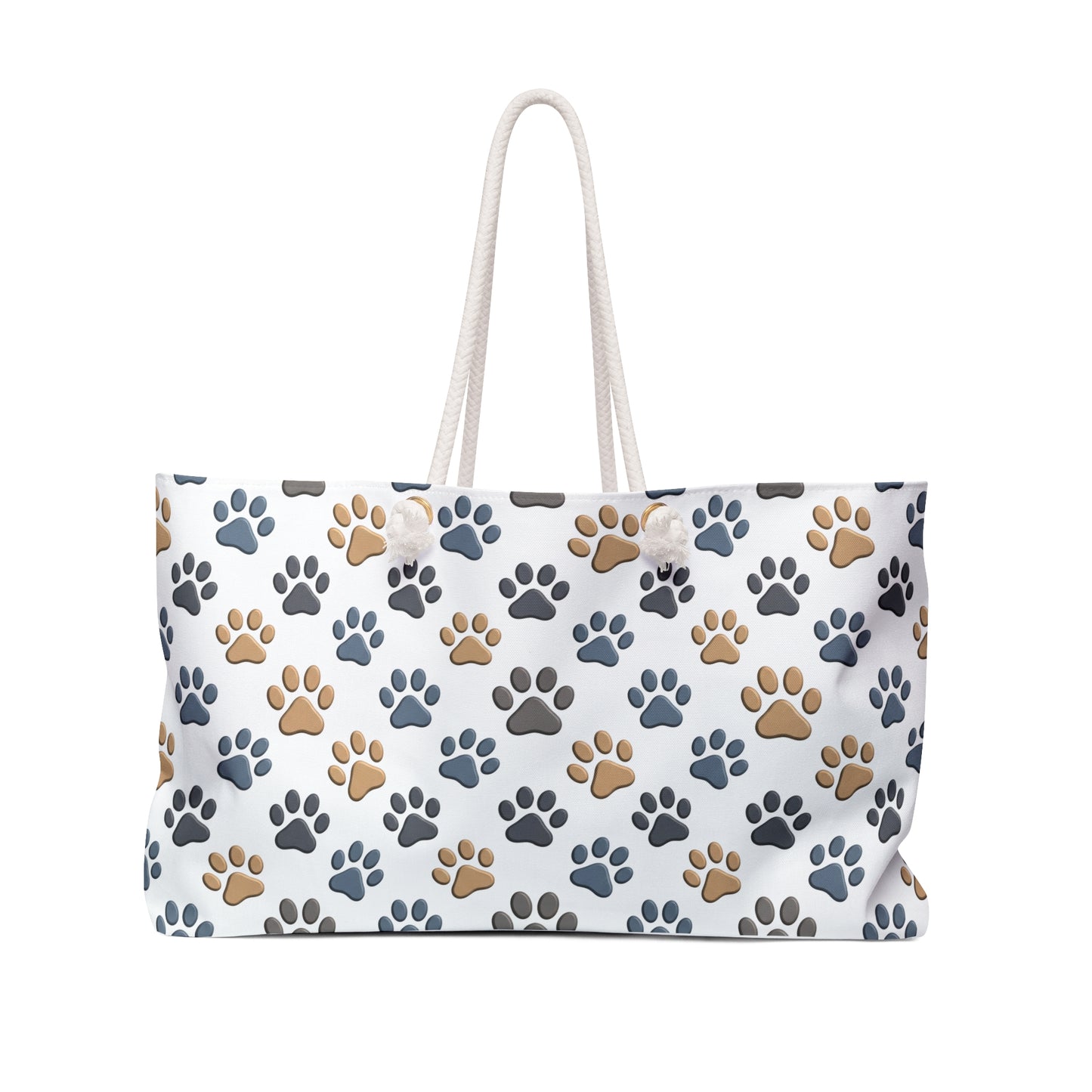 Paw Print Weekender Bag — Dog Lover Travel Tote©