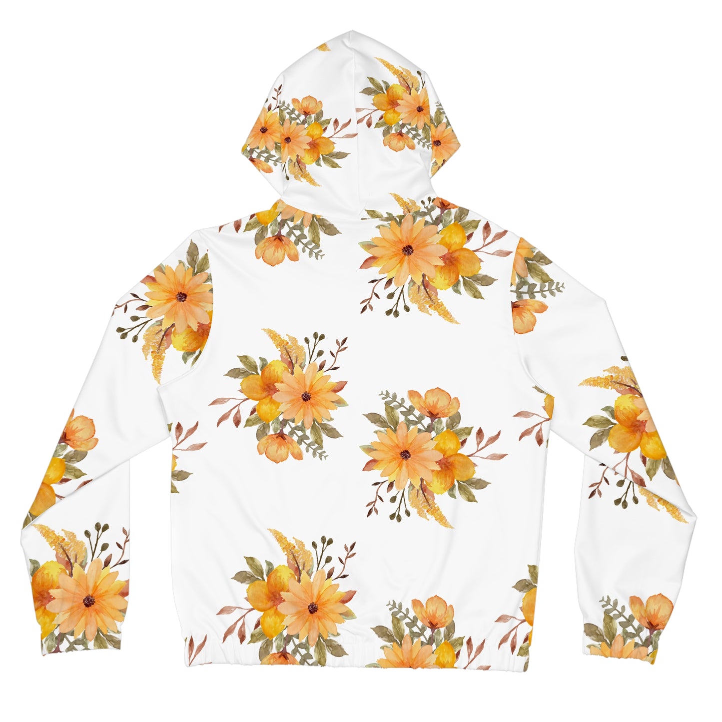 Floral Sunflower Zip Hoodie©