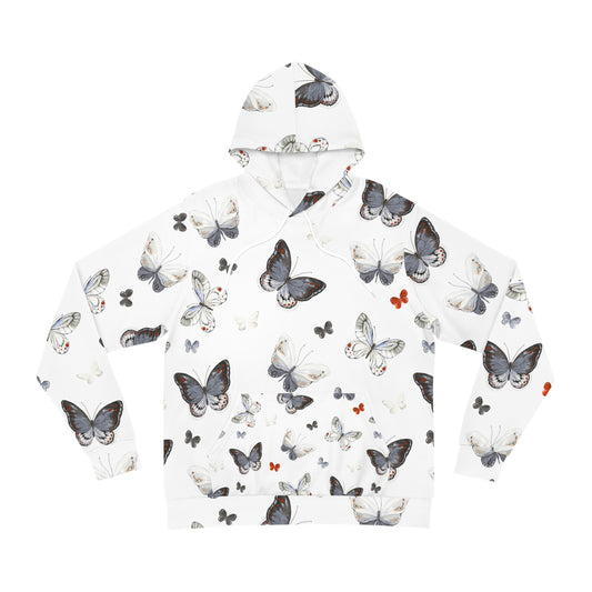 Butterfly Pattern All-Over Print Hoodie©