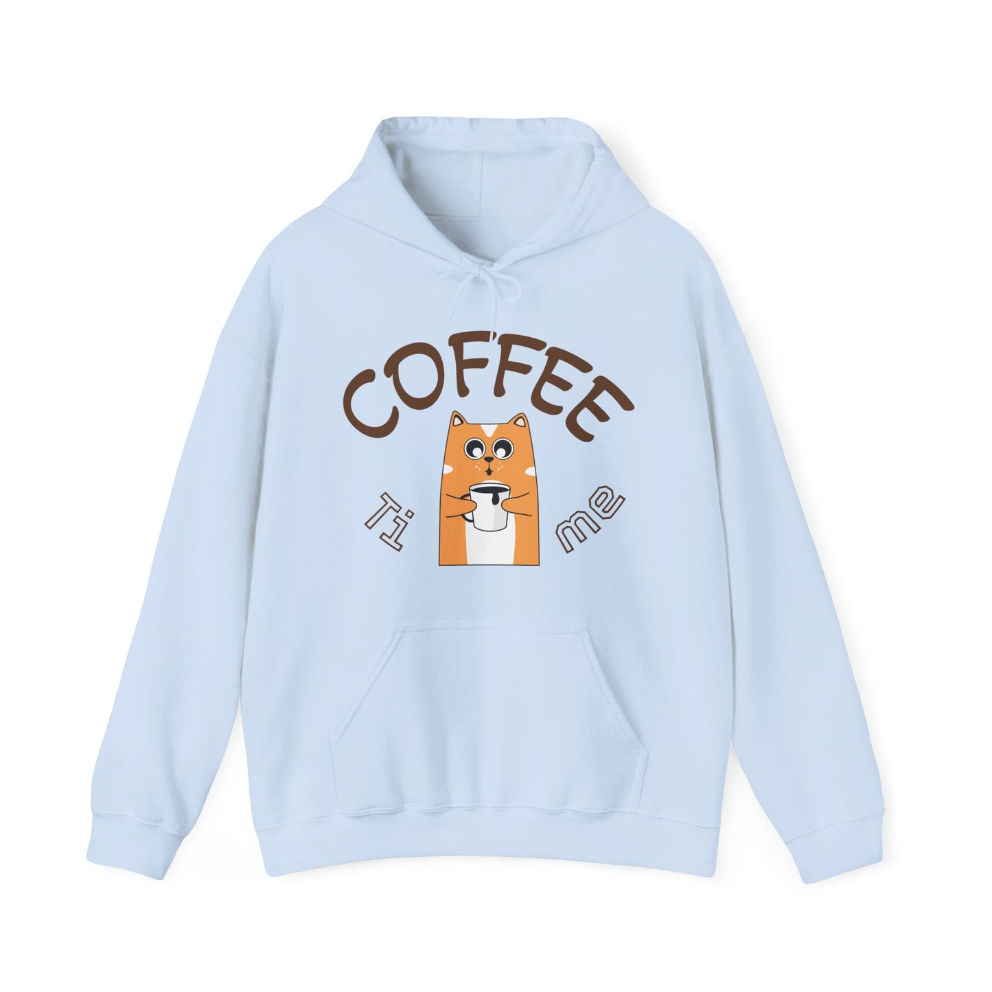 Cat Coffee Time Hoodie Sweatshirt©