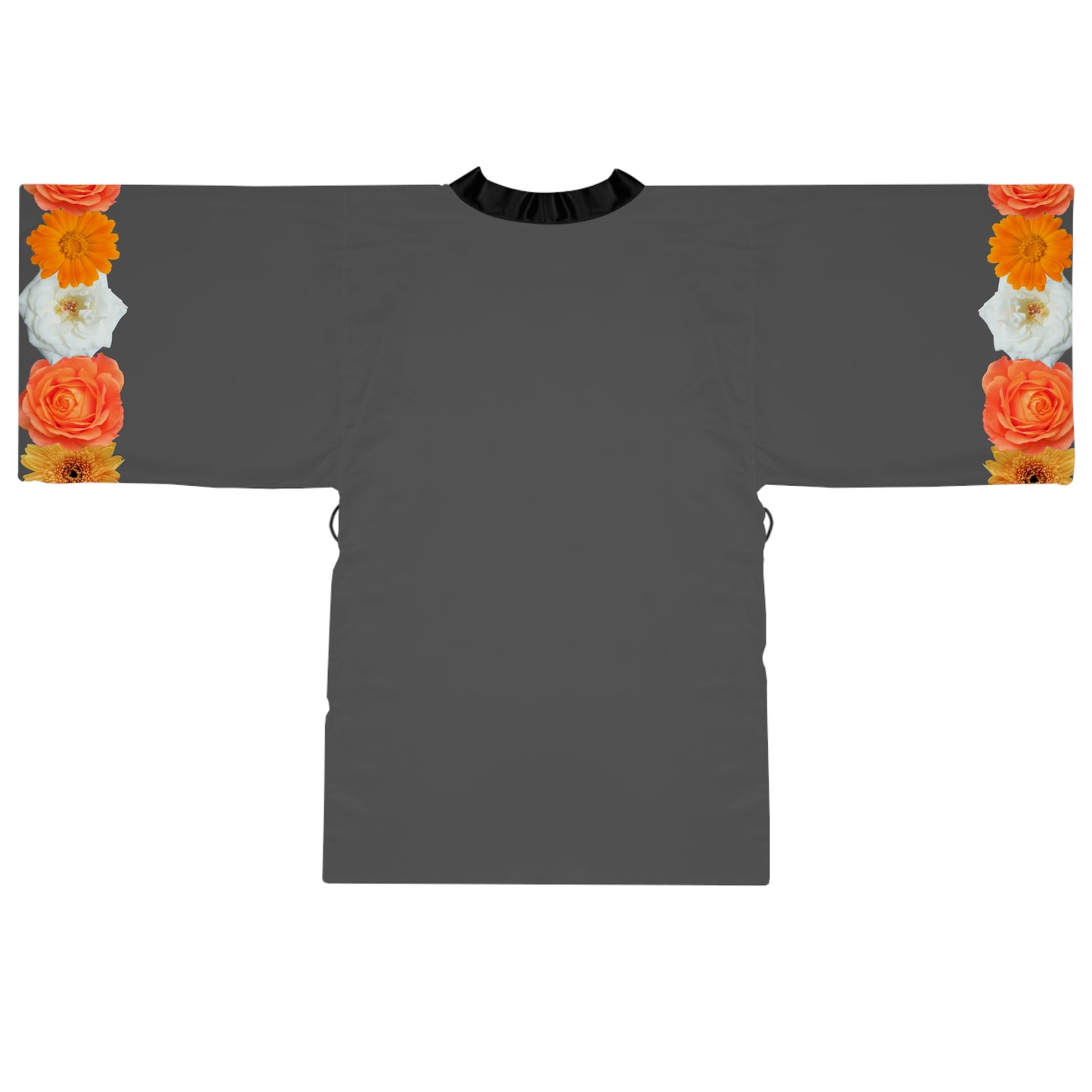 Orange Marigold Kimono Robe (AOP)©