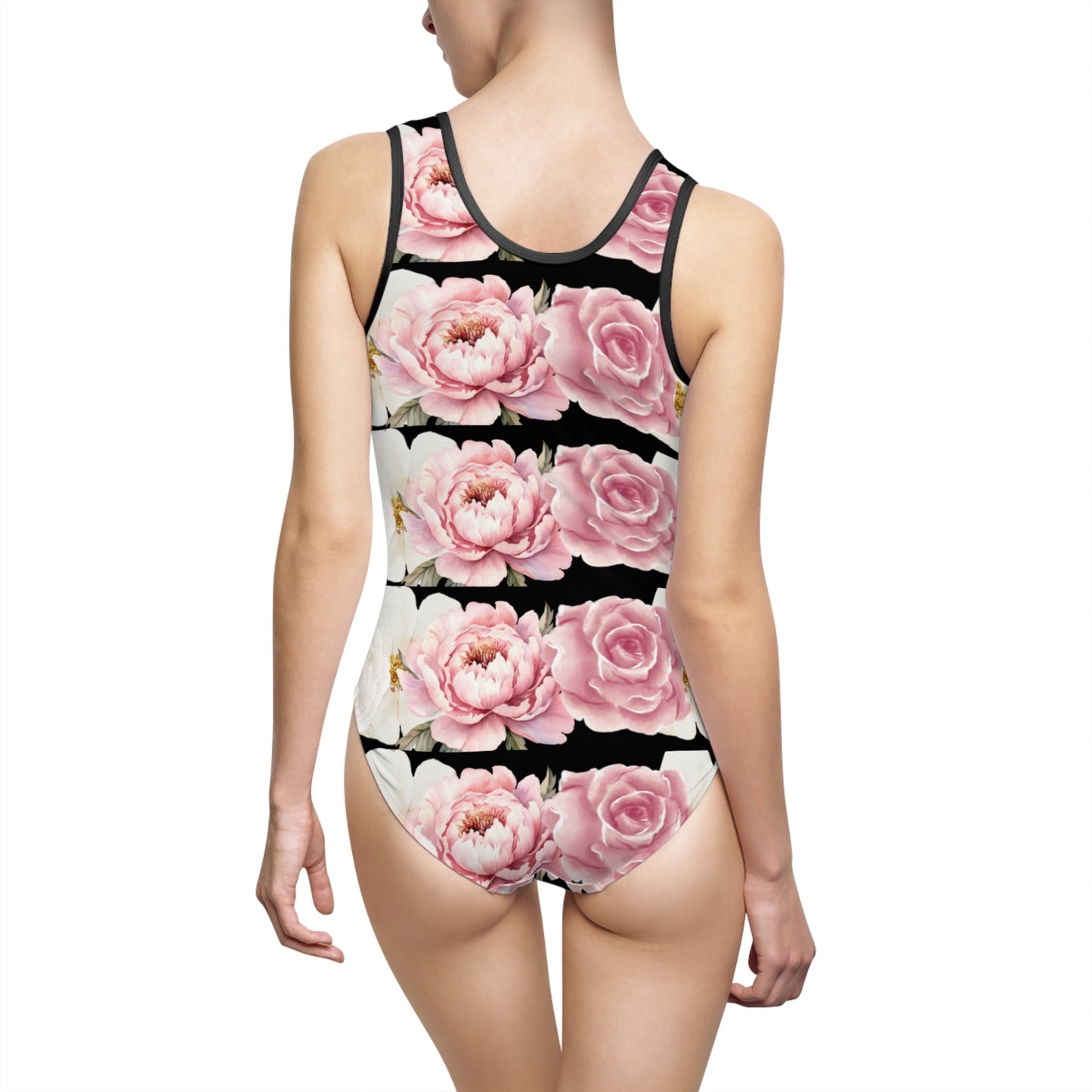 Fushia Rose Swimsuit Women's Classic