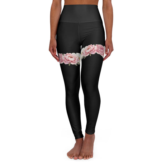 Fuschia Rose Leggings