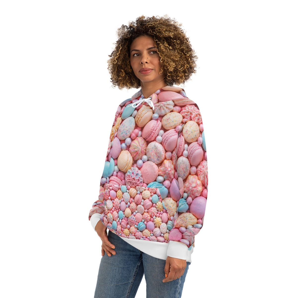 Candy Macaron All-Over Print Hoodie©