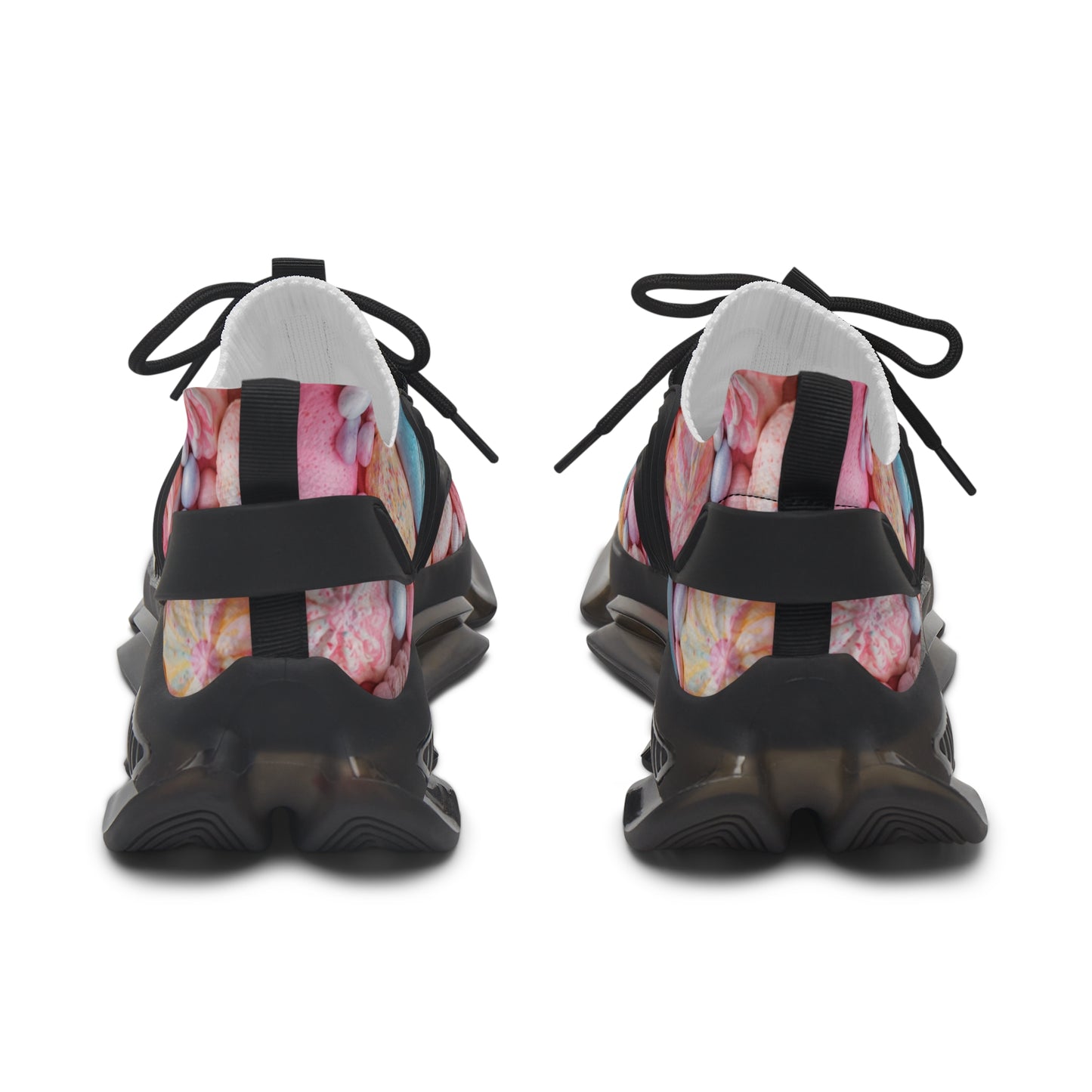 Colorful Candy Macaron Mesh Sneakers — Women's Pastel Athletic Shoes©