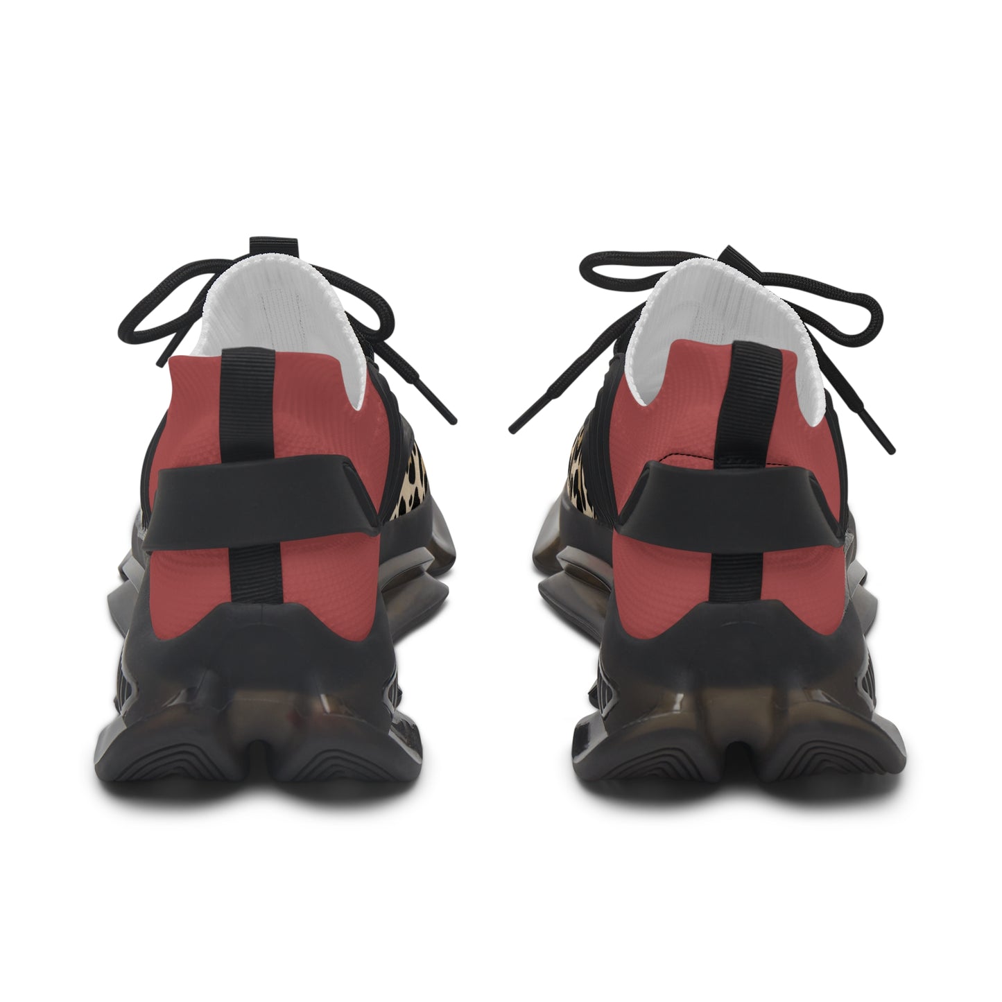 Leopard Mesh Sneakers — Women’s Fashion Athletic Shoes